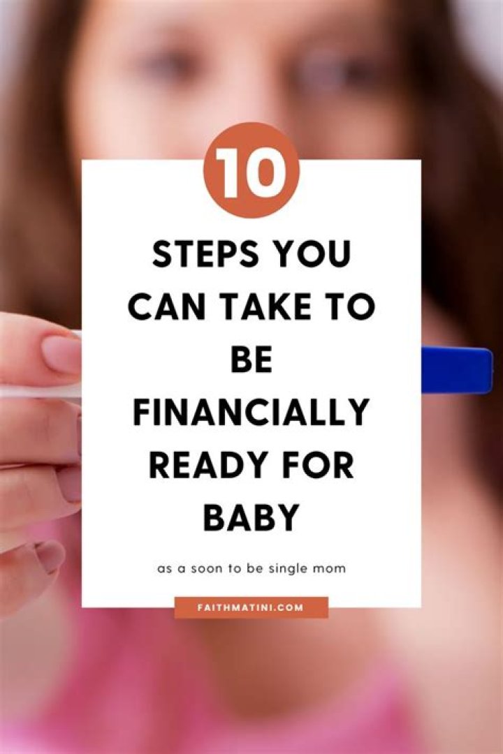 Can you ever be financially ready for a baby?