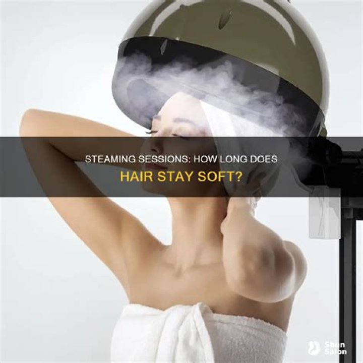 Does steaming soften hair?