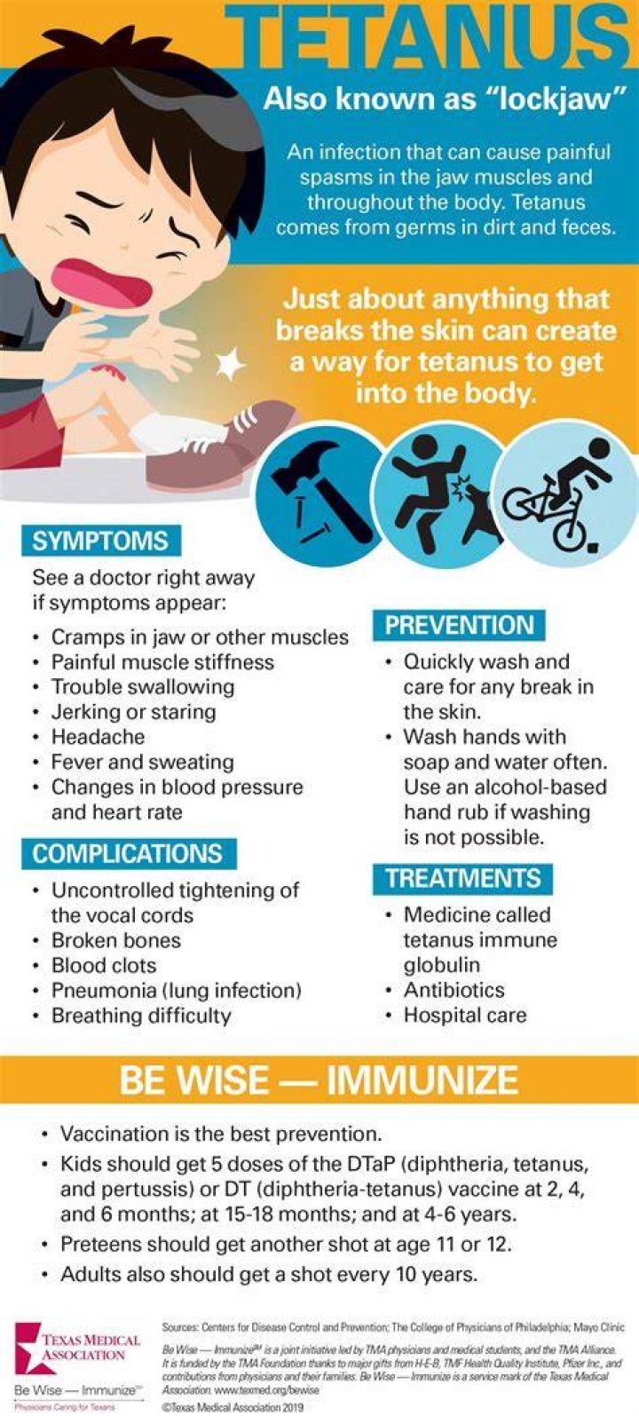 How can you prevent tetanus naturally?
