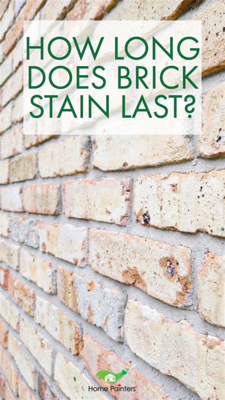 How long does brick paint last?