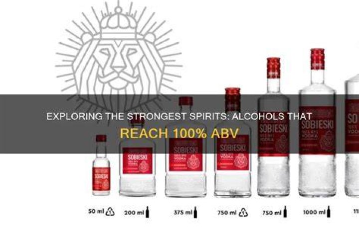 Is 100 percent alcohol possible?